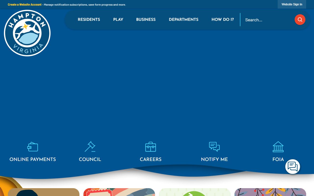 Hampton city government traffic ticket records