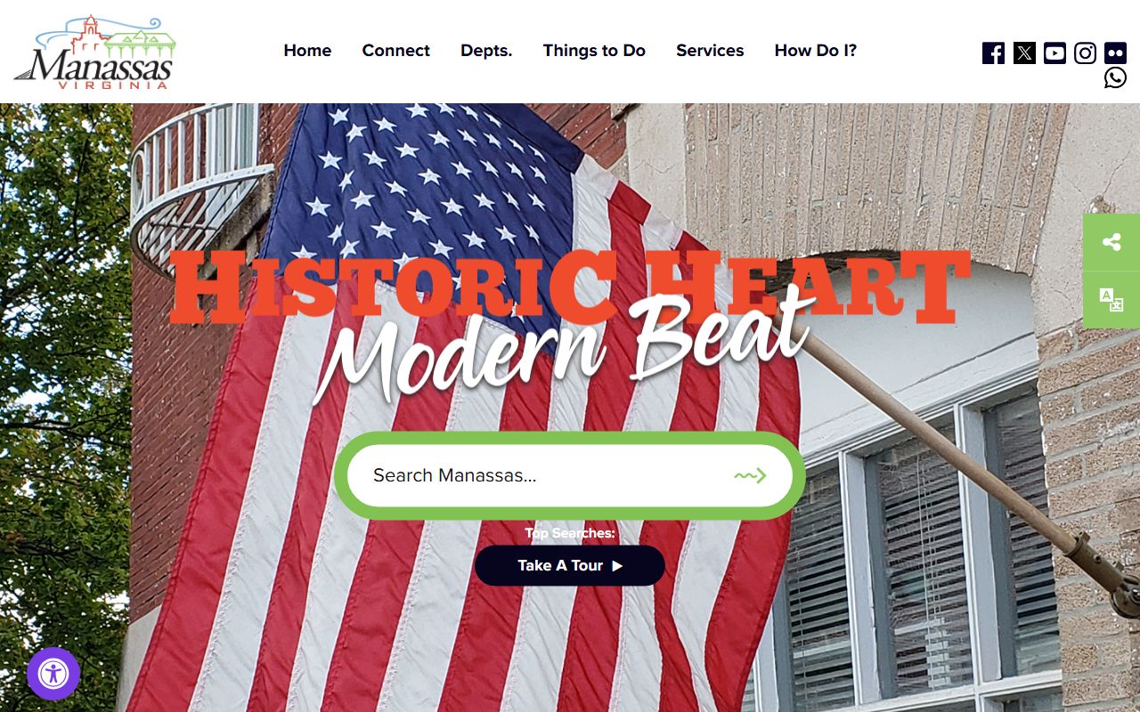 Manassas Virginia City Resources - Traffic Records