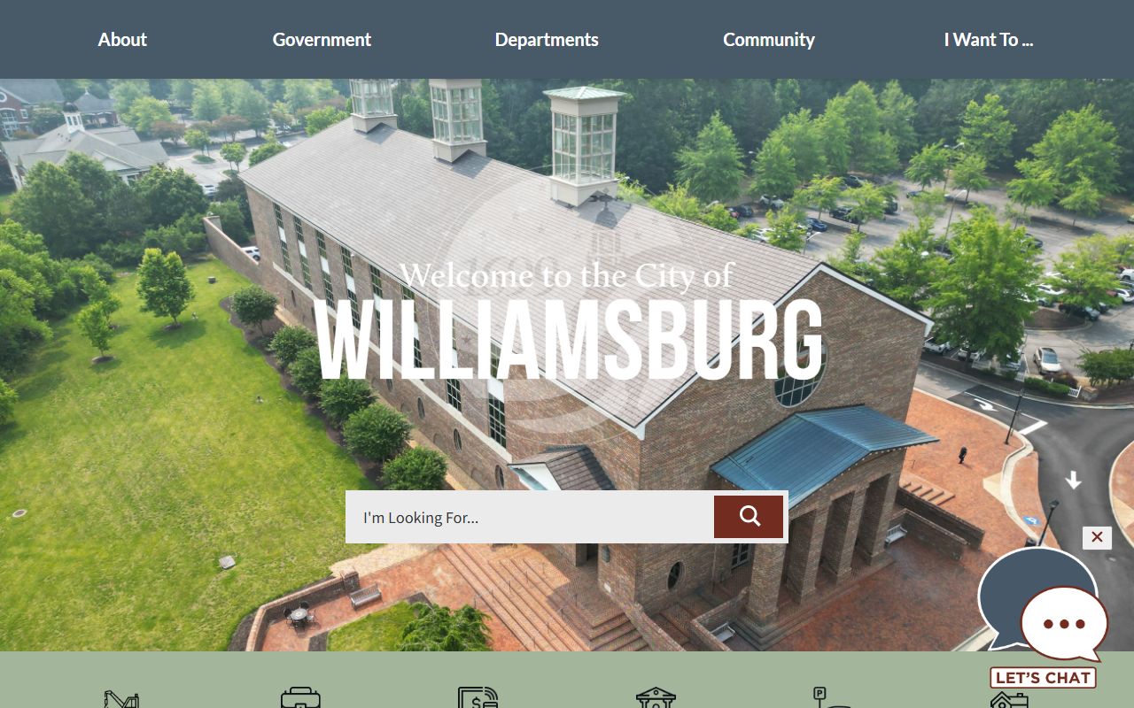 Williamsburg city government traffic ticket records