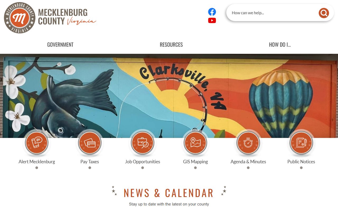 Mecklenburg County Sheriff and government website for traffic ticket records