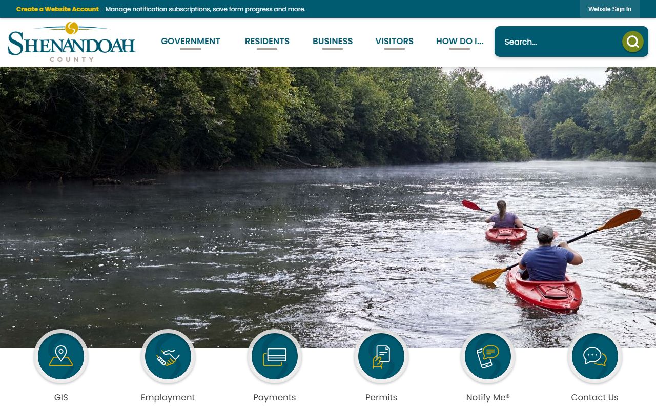 Shenandoah County traffic ticket records and Sheriff's Office