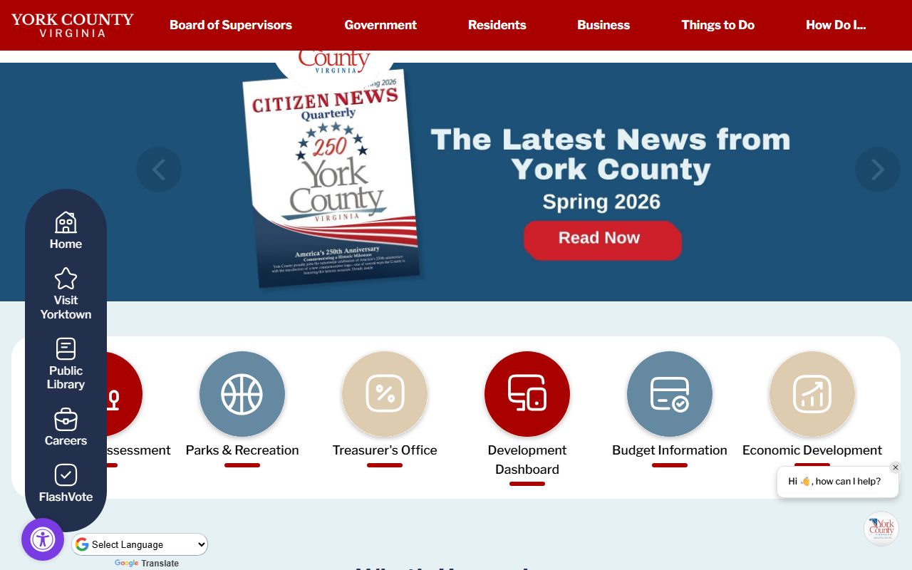 York County traffic citations and court case records